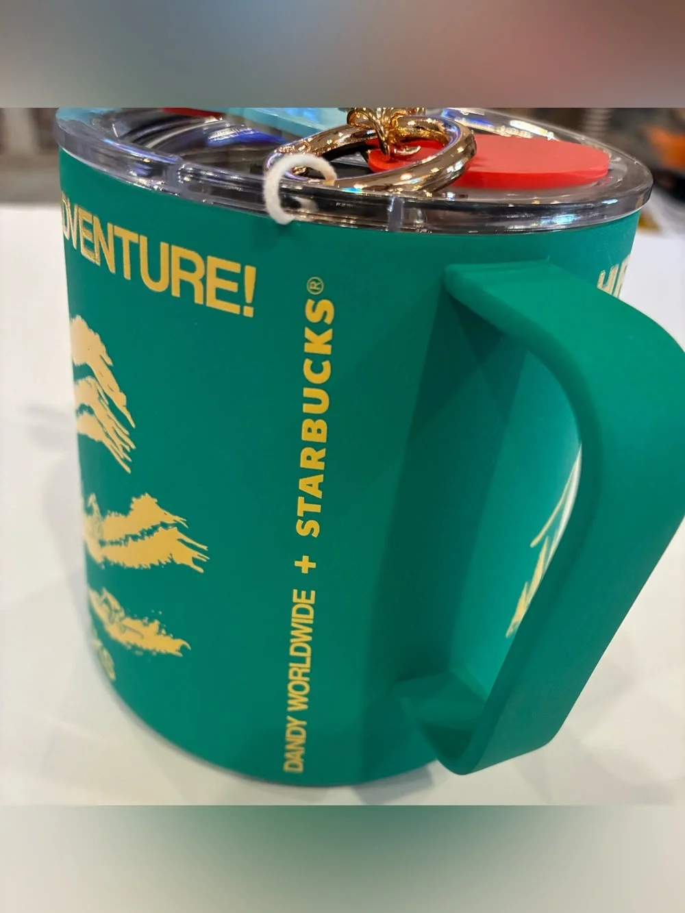 Starbucks x Dandy Worldwide 2026 Adventure 12oz MiiR Mug Tumbler Charms NWT